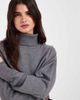ASOS DESIGN ASOS DESIGN funnel neck batwing super cropped sweater in gray - 3