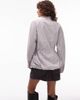 ASOS DESIGN ASOS DESIGN funnel neck drawstring waist shirt in check-Multi - 4