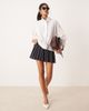 ASOS DESIGN ASOS DESIGN funnel neck sports shirt in white - 2