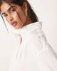 ASOS DESIGN ASOS DESIGN funnel neck sports shirt in white - 3