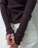 ASOS DESIGN ASOS DESIGN funnel neck top in chocolate-Brown - 2