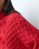 ASOS DESIGN ASOS DESIGN funnel neck wool blend tassel sweater in red - 4