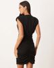 ASOS DESIGN ASOS DESIGN gathered ruched mini dress in black - 3