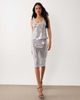 ASOS DESIGN ASOS DESIGN glass sequin pencil midi skirt in blue - part of a set - 1
