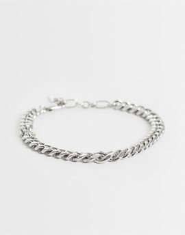 ASOS DESIGN ASOS DESIGN graduated chain bracelet in silver