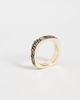 ASOS DESIGN ASOS DESIGN greek wave square shape ring in gold - 2