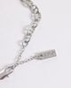 ASOS DESIGN ASOS DESIGN green and crystal stone chain bracelet in silver - 2