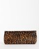 ASOS DESIGN ASOS DESIGN hair-on-leather elongated pouch grab bag in leopard print-Brown - 1