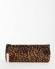 ASOS DESIGN ASOS DESIGN hair-on-leather elongated pouch grab bag in leopard print-Brown - 2