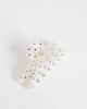ASOS DESIGN ASOS DESIGN hair claw clip in pearlized with polka dots-Multi - 3