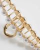 ASOS DESIGN ASOS DESIGN hair claw clip with faux pearl detail in gold tone-Multi - 3