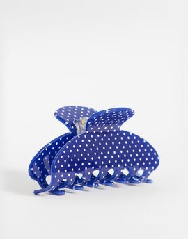 ASOS DESIGN ASOS DESIGN hair claw clip with polka dot design-Multi