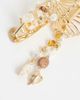 ASOS DESIGN ASOS DESIGN hair claw clip with sea-life charms in gold tone-Multi - 3