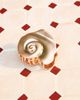 ASOS DESIGN ASOS DESIGN hair claw with matte shell design in gold tone - 1