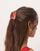 ASOS DESIGN ASOS DESIGN hair claw with watermelon design in red-Multi - 1