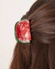 ASOS DESIGN ASOS DESIGN hair claw with watermelon design in red-Multi - 3
