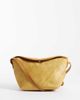 ASOS DESIGN ASOS DESIGN hair on leather mini flap top crossbody bag in chartreuse-Green - 1