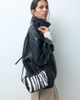 ASOS DESIGN ASOS DESIGN hair on leather mini flap top crossbody bag in zebra print-Multi - 1
