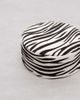 ASOS DESIGN ASOS DESIGN hair on leather pillbox hat in zebra print-Multi - 3