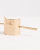 ASOS DESIGN ASOS DESIGN hair pin in textured brushed gold tone - 2