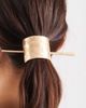 ASOS DESIGN ASOS DESIGN hair pin in textured brushed gold tone - 3