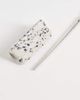 ASOS DESIGN ASOS DESIGN hair pin with faux dalmatian design in brushed silver-Multi - 2
