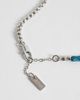 ASOS DESIGN ASOS DESIGN half and half beaded chain bracelet with cross coin charm in multi - 2