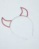 ASOS DESIGN ASOS DESIGN Halloween devil horn headband with red crystal detail in silver tone-MULTI - 3