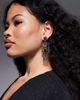 ASOS DESIGN ASOS DESIGN Halloween diamante skeleton drop earrings in black - 2
