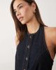 ASOS DESIGN ASOS DESIGN halter denim top in midwash blue - part of a set - 2