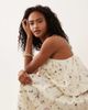 ASOS DESIGN ASOS DESIGN halter double layer maxi dress in smudge ditsy print-Multi - 2