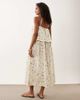 ASOS DESIGN ASOS DESIGN halter double layer maxi dress in smudge ditsy print-Multi - 3