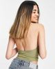 ASOS DESIGN ASOS DESIGN halter neck crop top in khaki-Green - 2