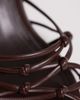 ASOS DESIGN ASOS DESIGN Hana strappy knotted block heeled mules in chocolate-Brown - 3