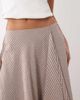 ASOS DESIGN ASOS DESIGN hanky hem maxi skirt in brown plaid-Multi - 4