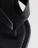 ASOS DESIGN ASOS DESIGN Harlow flip flop wedge sandals in black - 4