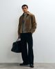 ASOS DESIGN ASOS DESIGN Harrington jacket in tan corduroy-Brown - 2
