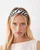 ASOS DESIGN ASOS DESIGN headband in abstract zebra print-Multi - 1