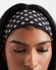 ASOS DESIGN ASOS DESIGN headband with polka dot pattern in black and beige-Multi - 2