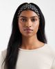 ASOS DESIGN ASOS DESIGN headband with polka dot pattern in black and beige-Multi - 3