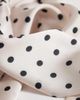 ASOS DESIGN ASOS DESIGN headband with tie detail in black and white polka-dot print-Multi - 2