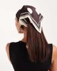 ASOS DESIGN ASOS DESIGN headscarf in chocolate polka-dot print-Brown - 2