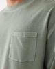 ASOS DESIGN ASOS DESIGN heavyweight boxy oversized long sleeve T-shirt in washed mid green - 3