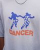 ASOS DESIGN ASOS DESIGN heavyweight boxy oversized T-shirt with dancer graphic in blue wash - 3