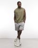ASOS DESIGN ASOS DESIGN heavyweight oversized tank in washed khaki-Green - 2