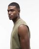 ASOS DESIGN ASOS DESIGN heavyweight oversized tank in washed khaki-Green - 4