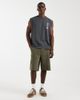 ASOS DESIGN ASOS DESIGN heavyweight oversized tank with dragon graphic in gray wash - 2
