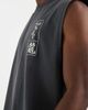 ASOS DESIGN ASOS DESIGN heavyweight oversized tank with dragon graphic in gray wash - 4