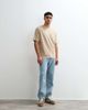 ASOS DESIGN ASOS DESIGN heavyweight relaxed T-shirt with pocket in washed beige-Neutral - 3