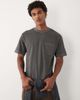 ASOS DESIGN ASOS DESIGN heavyweight relaxed T-shirt with pocket in washed charcoal-Gray - 1